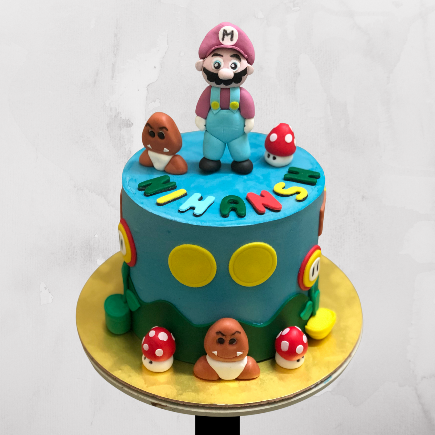 Mario Gaming Theme Cake